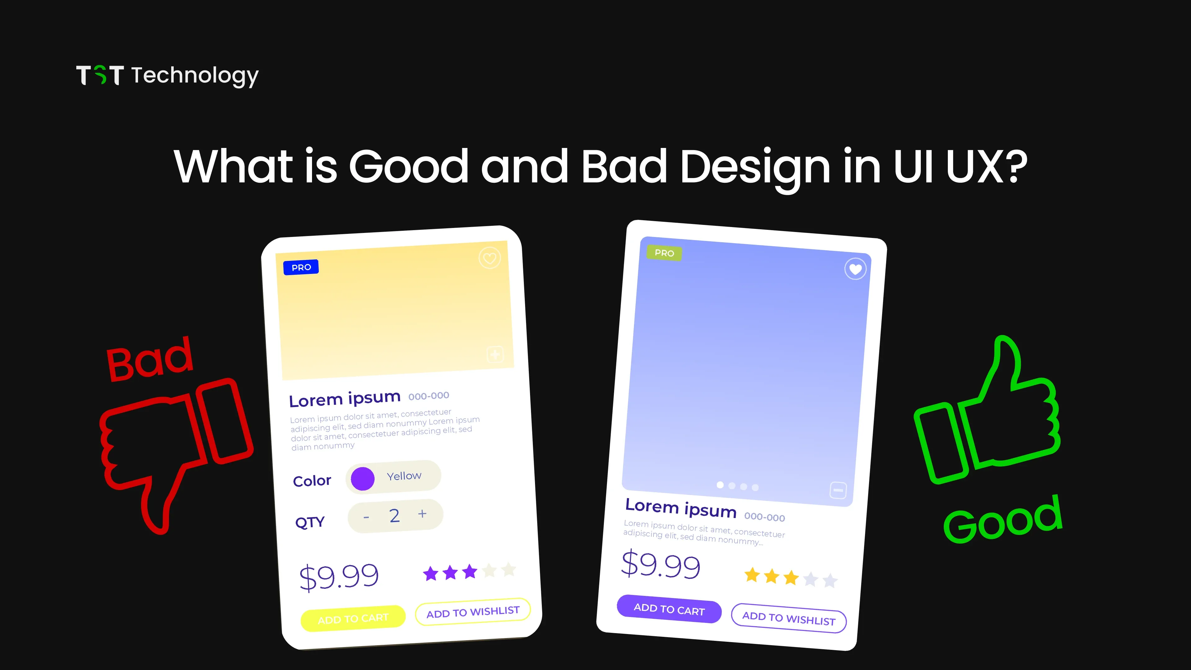 Good vs Bad UX Design