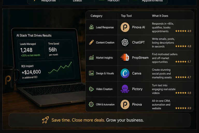 Best AI Tools for Real Estate Agents in 2026 | Pinova | Pinova