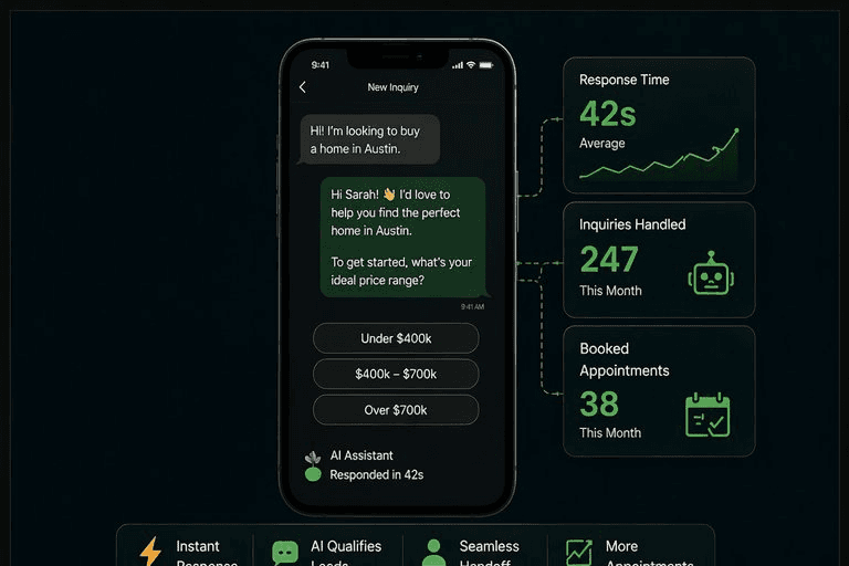 Pinova - How to use AI to respond to every real estate inquiry in under 60 seconds