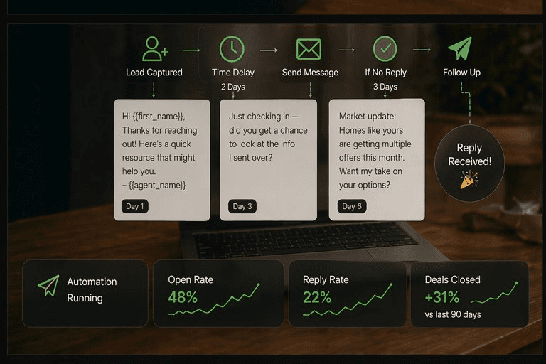 Pinova - How to automate your real estate follow-up without sounding like a robot