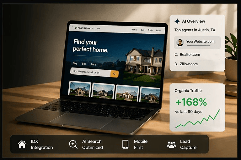 Pinova - Best real estate agent website builders with IDX in 2026 (free and paid)