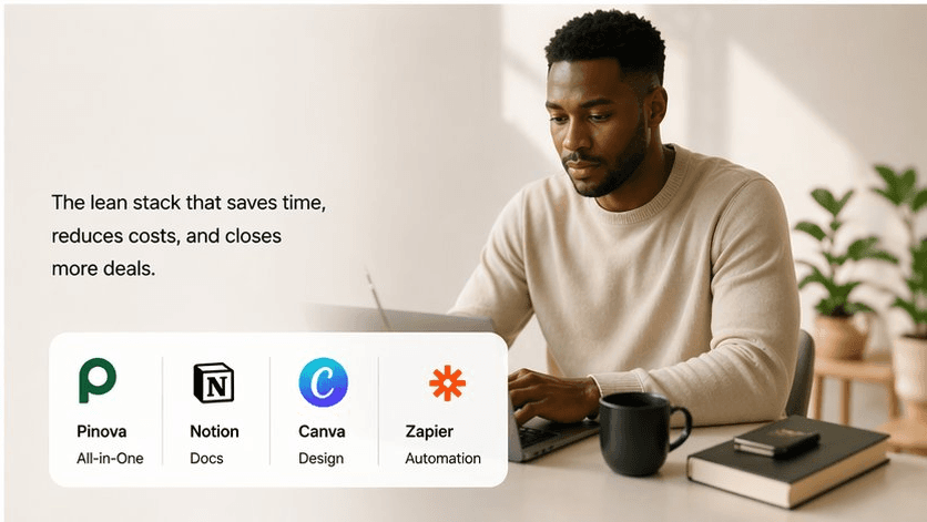 Pinova - The real estate tech stack: every tool a solo agent actually needs