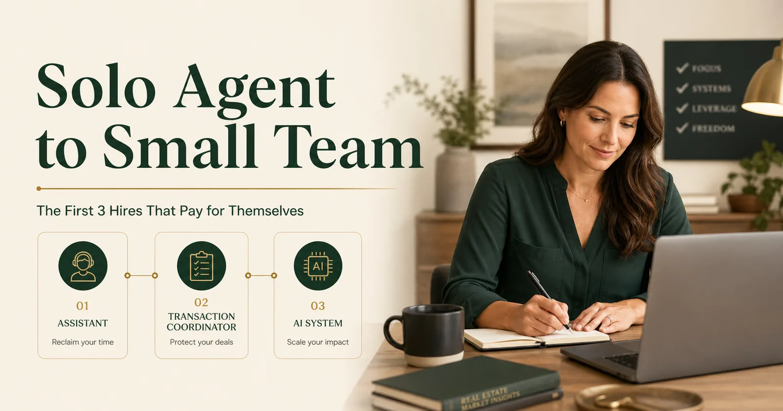 Pinova - Solo Agent to Small Team: Your First 3 Hires