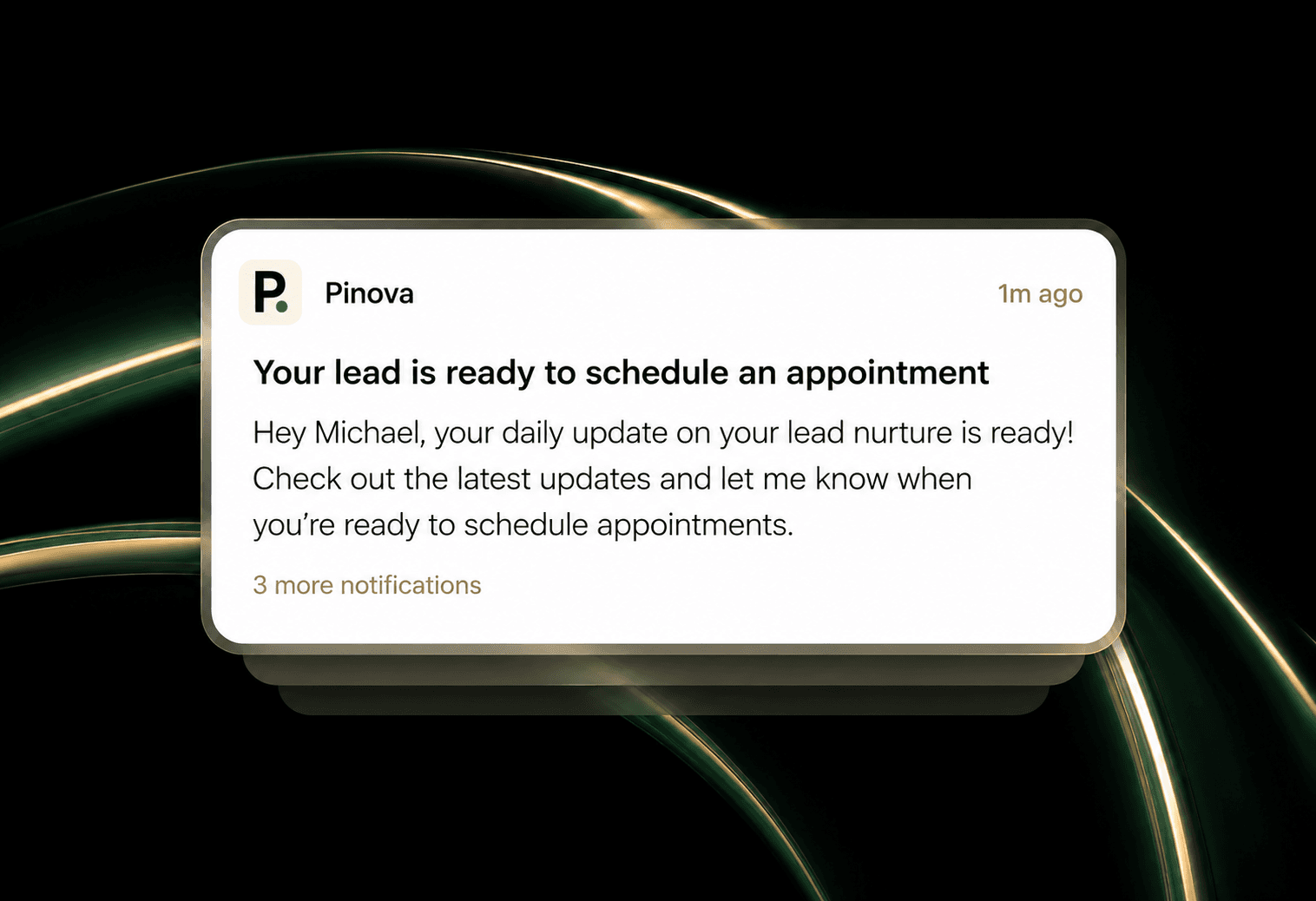 Leads who aren't ready today still close with you in 3–12 months