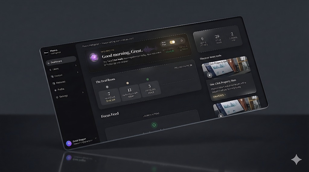 Pinova Intelligence Dashboard